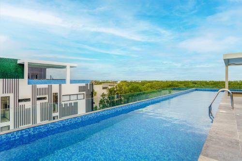 Apartamento New Chic Studio Space With Jungle Roof Pool & Lounge