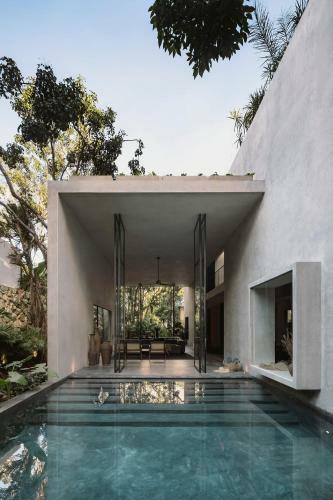 Peaceful Award Winning Design Tulum Villa With Insta-worthy Raw Pool