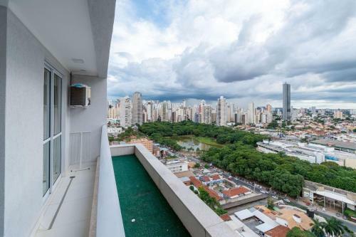 Apartamento Wb2105 Lindo Studio Com Vista Para O Parque Vaca Brava