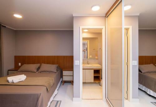 Apartamento Wb2804 Studio Decorado Com Vista Para O Parque Vaca Brava