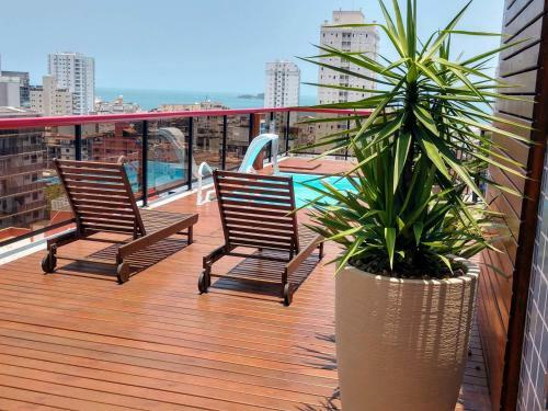Apartamento Cobertura Triplex Na Enseada Com Piscina Privativa