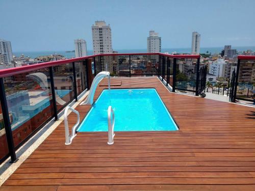 Apartamento Cobertura Triplex Na Enseada Com Piscina Privativa