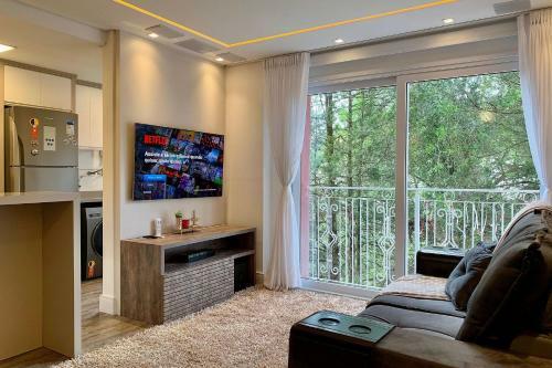 Apartamento Orqu�deas 206 A - Apto Com Banheira Na Borges de Medeiros - Centro Gramado