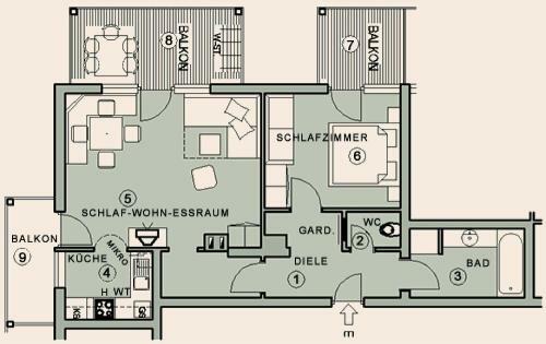 Apartamento Appartement-azalea