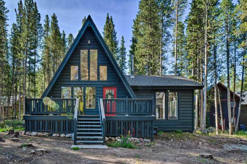 Alpine A-frame Getaway 4 Mi To Breck Skiing!
