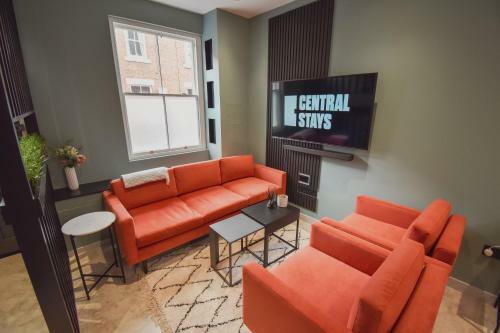 Central Stays - Luxury 3 Bedroom House In Central Chester