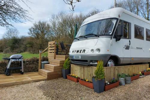Large Static Motorhome - Stunning Countryside Views