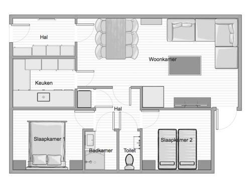 Luxurious Apartment "de Kokkel"