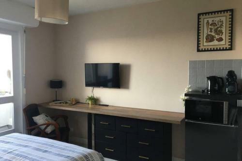 Apartamento Charmant Studio Belle Vue Mer En Normandie