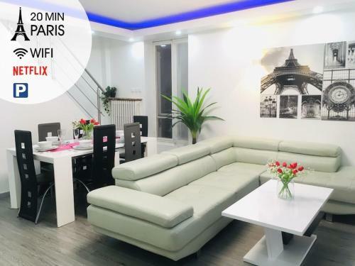 Magnifique Villa de 110m2 ?jardin ? 20min de Paris