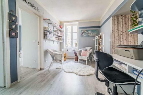 Apartamento Appartement Rouge Avec Jardin