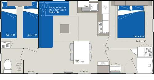 Camping Le Montourey MH