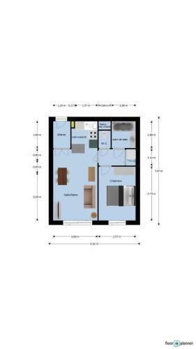 Apartamento Appartement F2 En R�sidence