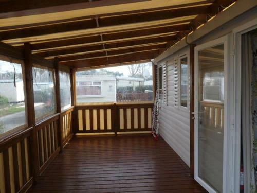 Mobile Home Ht De Gamme Climatis� Dans Le Camping **** De La R�serve