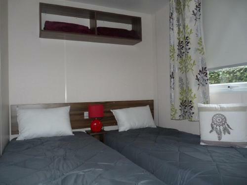 Mobile Home Ht De Gamme Climatis� Dans Le Camping **** De La R�serve