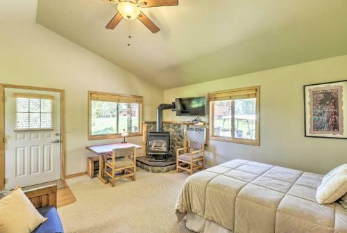 40-acre Trego Resort Cabin With Lake And Trails!