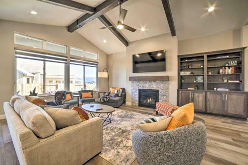 Chic Carson City Home Hike, Golf, Ski And More