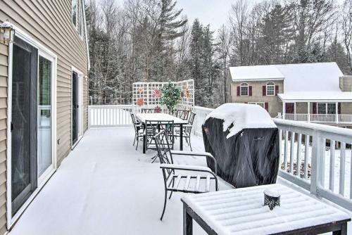 Deluxe North Conway Home With Game Room And Fire Pit!