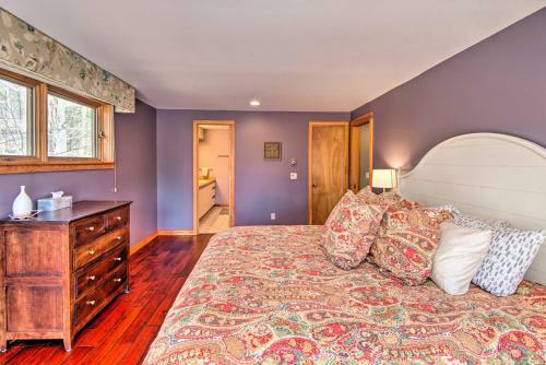 Wooded Waterfront Grantham Home Less Than 10 Mi To Ski!