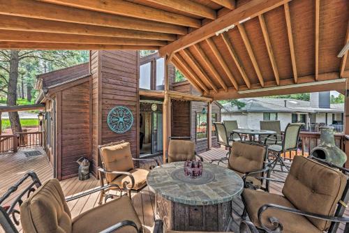 Cozy Ruidoso Cabin With Large Deck And Wet Bar!