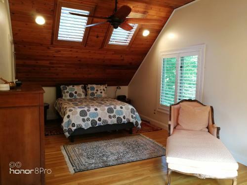 5-br Skylit Contemporary Home On 3 Forested Acres