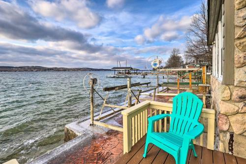 Lakefront Canandaigua Home With Grill, Fire Pit