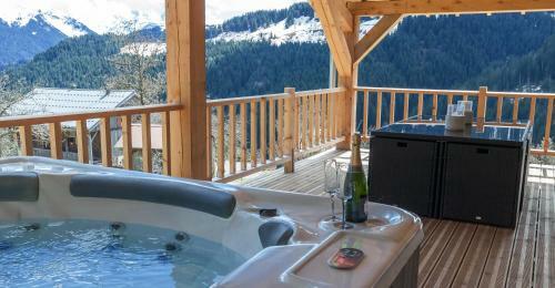 Chalet Belle Ch�ry 6 Rooms With Jacuzzi And External Sauna