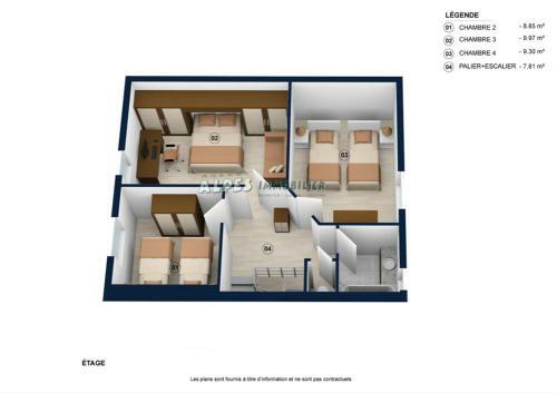 Paturage Demi Chalet 4 Chambres
