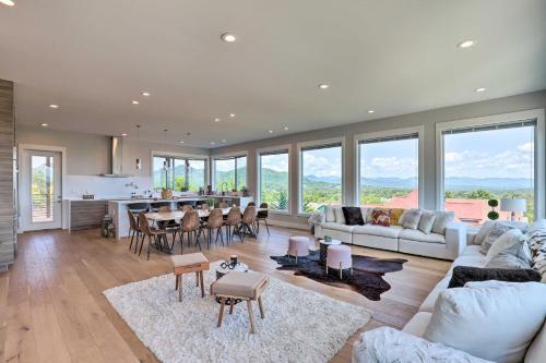 Luxe Asheville Home With Stunning Mountain View