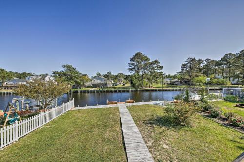 Obx Getaway With Boat Dock On Colington Harbour