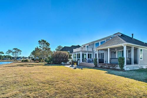 Waterfront Southport Home With Hot Tub And Deck!
