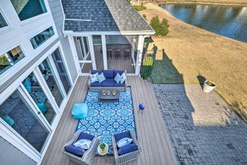 Waterfront Southport Home With Hot Tub And Deck!