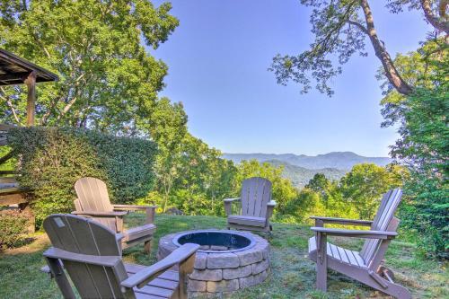 Waynesville Cabin With Hot Tub And Mountain Views