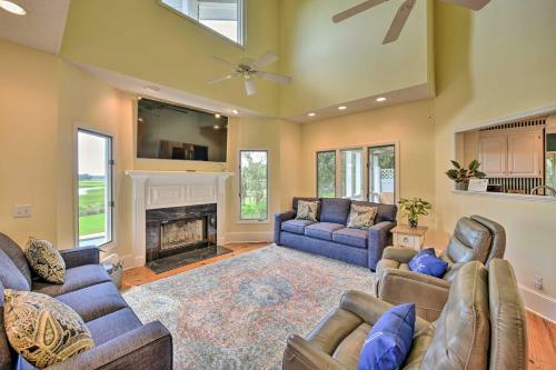 Exquisite Beaufort Home With Sunset Marsh Views!