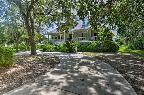 Exquisite Beaufort Home With Sunset Marsh Views!