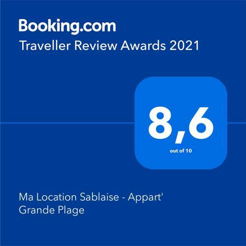Apartamentos Ma Location Sablaise - Appart' Grande Plage
