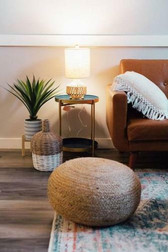 Apartamento New Boho Apt In Downtown Johnson City King Bed