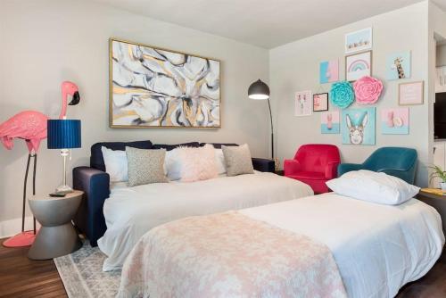 Apartamento Flirty Flamingos L Poolside L Sleep 10