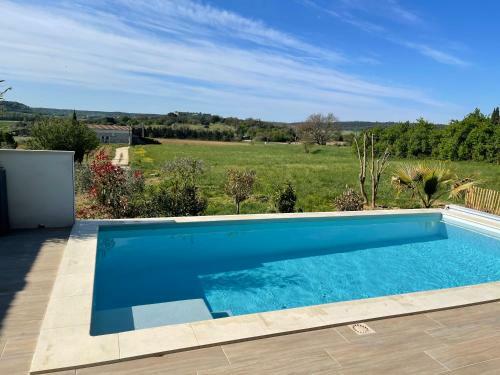 Villa De Vacances Avec Piscine Lussan(proche Uzes)