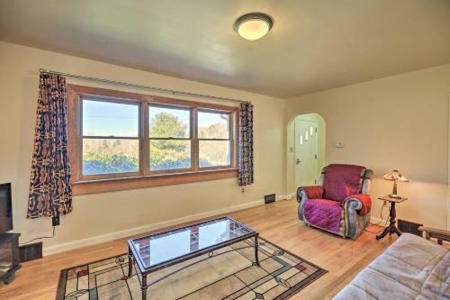 Quaint Creekside Home With Spacious Deck And Yard