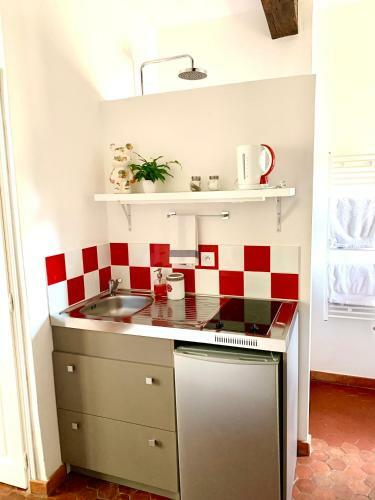 Apartamento Le 1835, Studio Rouge-corail