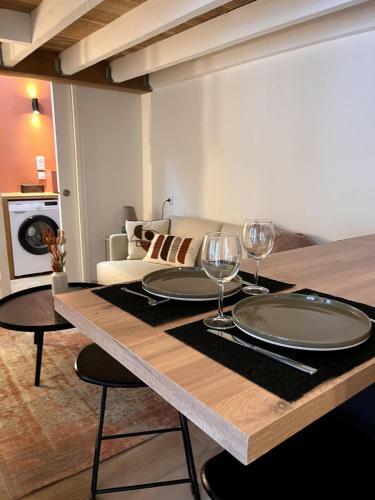 Apartamento Charmant Studio Place Commerce - Studio Commerce