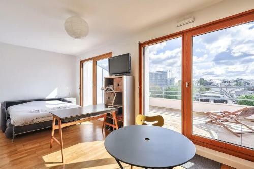 Apartamento Vanis'erdre Avec Pk Gratuit Et Vue