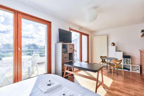 Apartamento Vanis'erdre Avec Pk Gratuit Et Vue