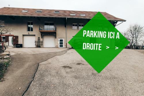 Apartamento Le Chaplin-3min Fronti�re Geneve-wifi-parking-ptdj-calme