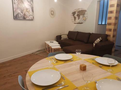 Apartamento C�t� R�tro - Centre Ville - Unique - 2mn Gare