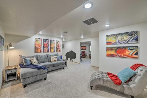 Outdoor Enthusiasts Retreat With Hot Tub, Deck