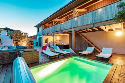 Villa Oceana Vue Exceptionnelle Sur L'oc�an, Haut Standing, Front De Mer.