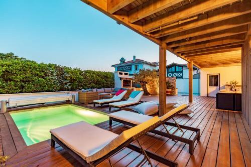 Villa Oceana Vue Exceptionnelle Sur L'oc�an, Haut Standing, Front De Mer.