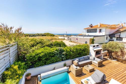 Villa Oceana Vue Exceptionnelle Sur L'oc�an, Haut Standing, Front De Mer.